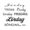 Emaljmugg - Mån-Sön - Bild 4